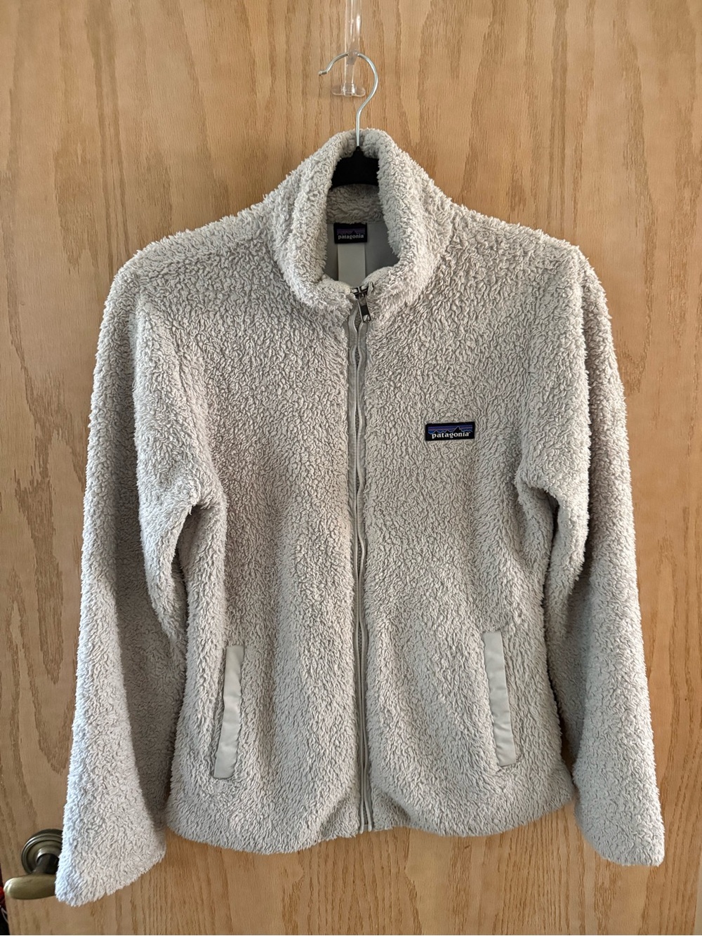 Patagonia Cream Teddy Fleece Jacket - Full Zip Women's